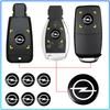 14mm Aluminum Car Remote Key Sticker Emblem Auto Accessories For Opel Astra H G J Insignia Mokka Zafira Corsa Vectra B C D