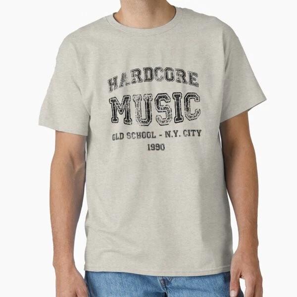 Hardcore Music Ny Classic Tshirt Made In Usaaus Tshirt S2xl S
