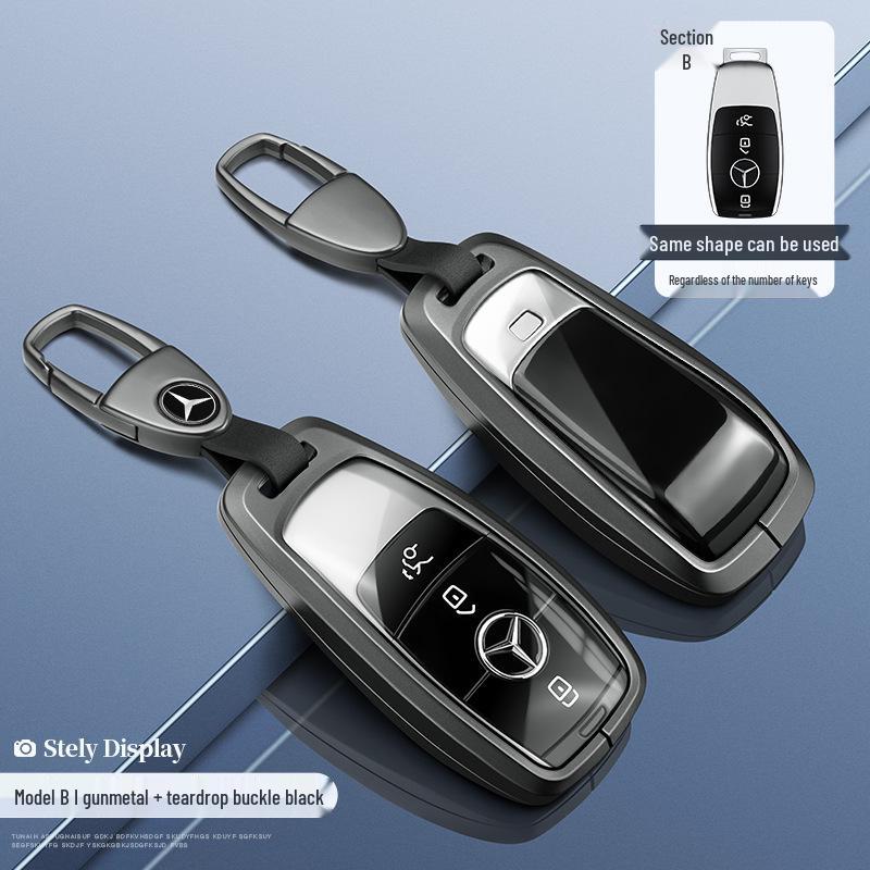 Mercedes C-Class C260L/C200L Premium Key Case - Men's S-Class & Women's High-End Shell Buckle