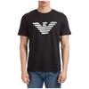 Emporio Armani Logo Print Pullover Short Sleeve T-Shirt Men Tops Black 3H1TD0-1J30Z-0999