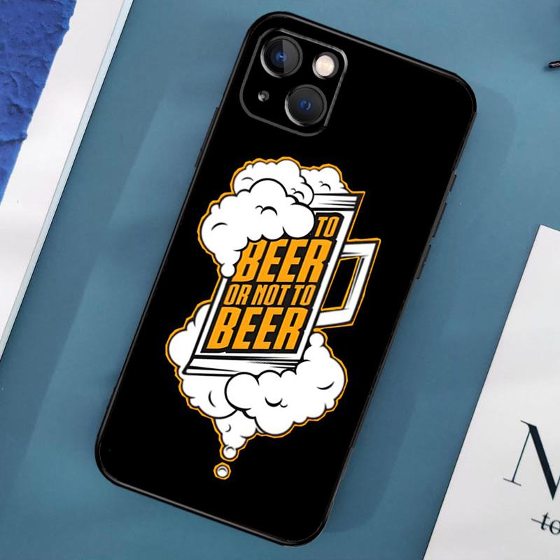 Beer Alcohol Phone Case For iPhone 15 14 Pro Max 11 13 12 Mini X XR XS Max SE 2020 7 8 Plus Cover Capa