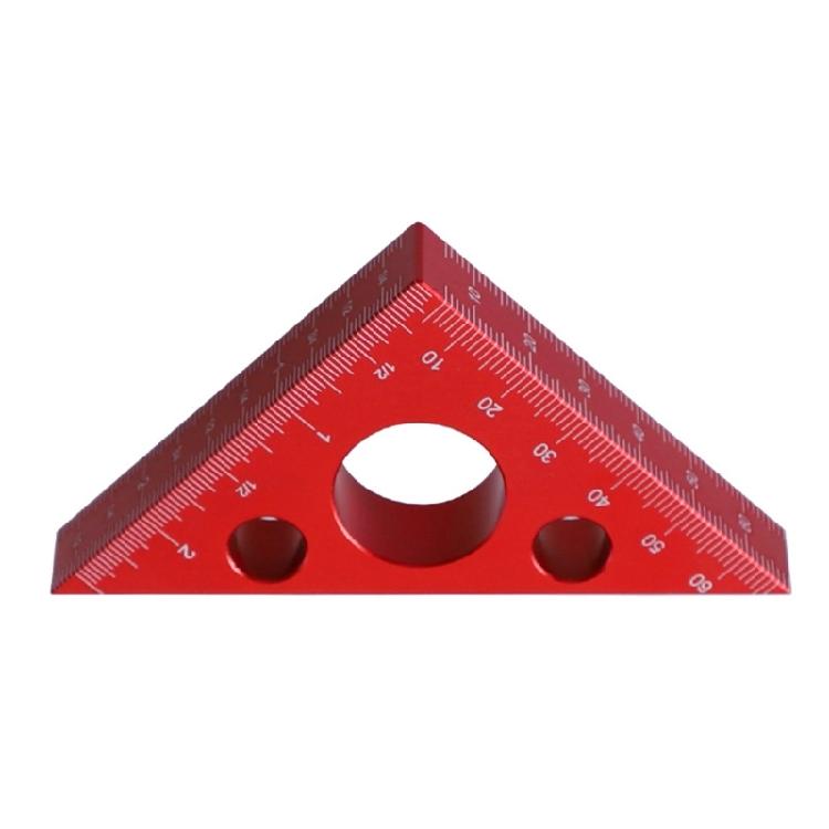 Triangle RulerProtractor Woodworking 45/90 Degree Right Angled Carpentry Square