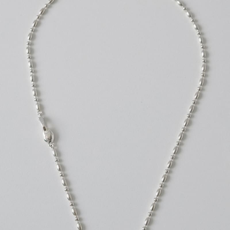 

Pinaf Bean eggball necklace 42cm