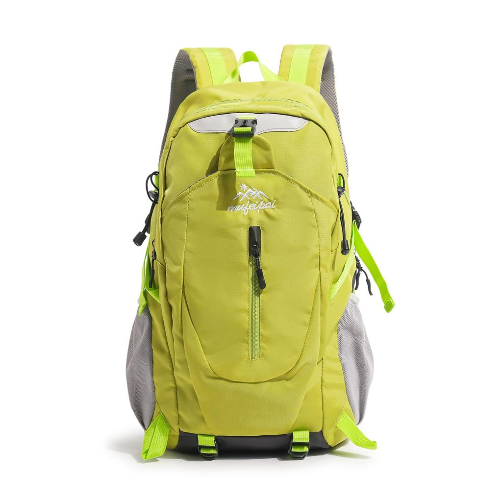 Schoolbag Manufacturers Wholesale Mountaineering Hiking Bags Large-capacity Men and Women Anti-splashing Multi-functional Outdoor Hiking Solid