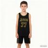 Set Maglia da Basket per Bambini - Design Numero Stella Lakers & Warriors