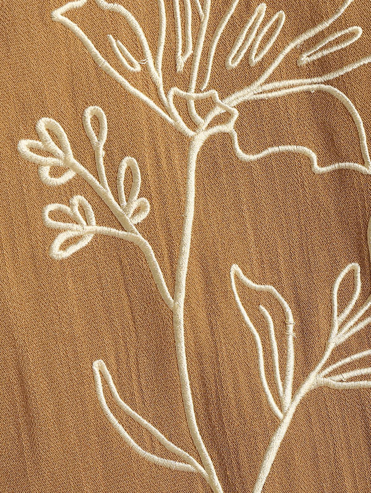 ZAFUL Мужская рубашка для отпуска с короткими рукавами и лацканами — фото 8