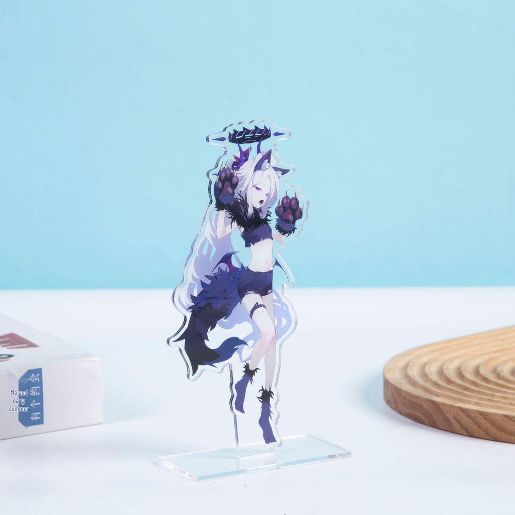 Blue Archive Sorasaki Hina Acrylic Standee: Two-Dimensional Anime Double-Layer Desktop Ornament