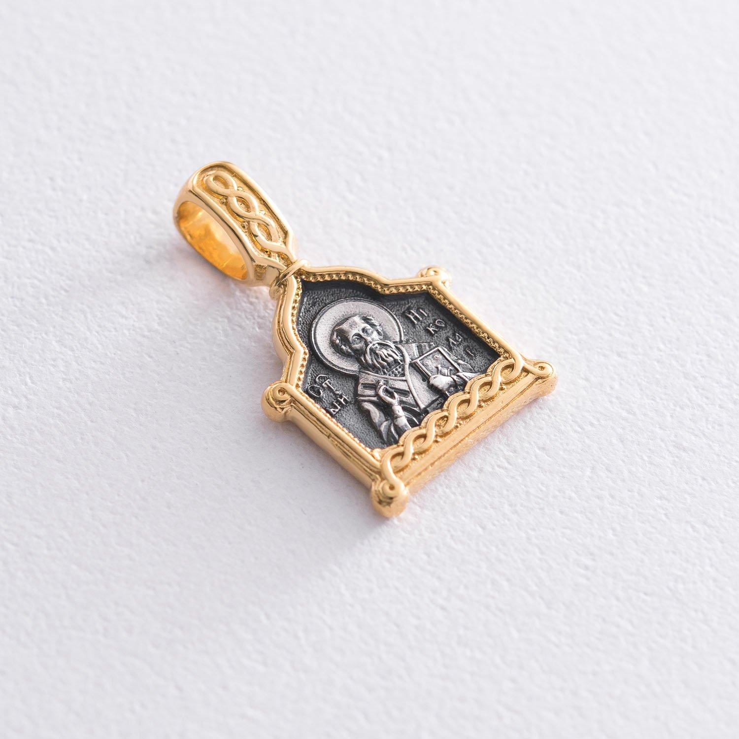 

Срібна підвіска Святий Миколай Oniks срібний