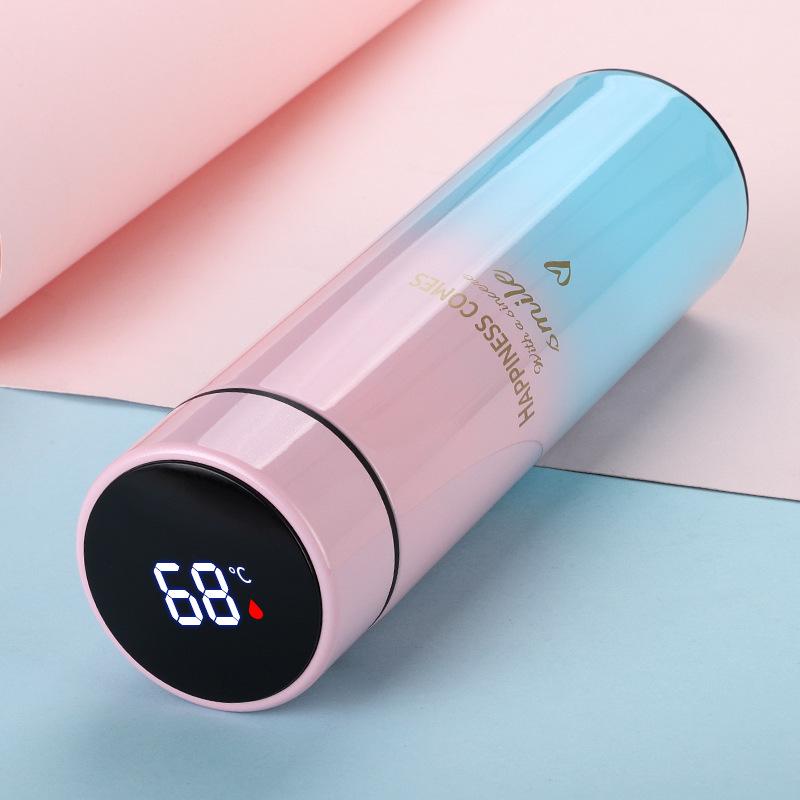 "304 Smart Thermos Cup with Temperature Display - Customizable Business Gift for Men and Women"