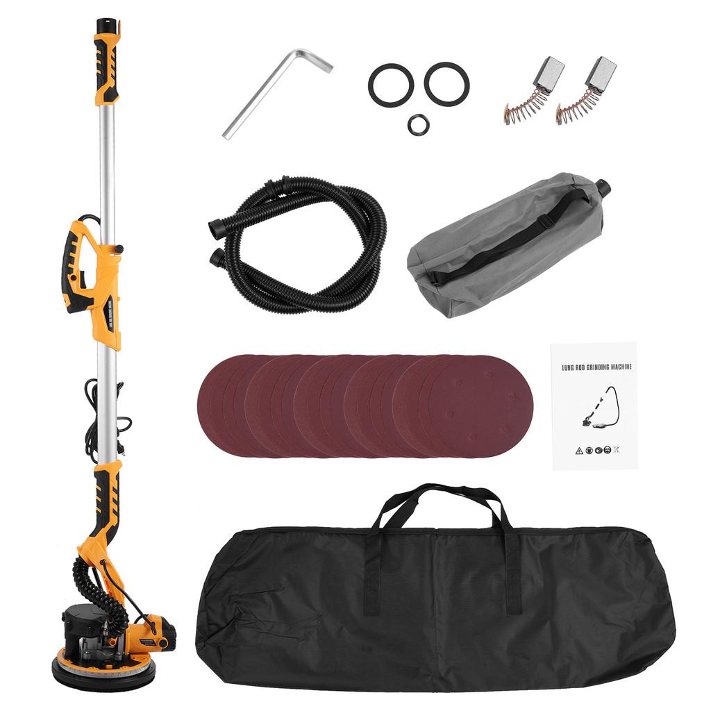 

1800 об/мин Высокоэффективная беспыльная машина для шлифовки стен шпаклевкой Автоматическое пылеудаление Электрическая жираф-шлифмашина для гипсокартона