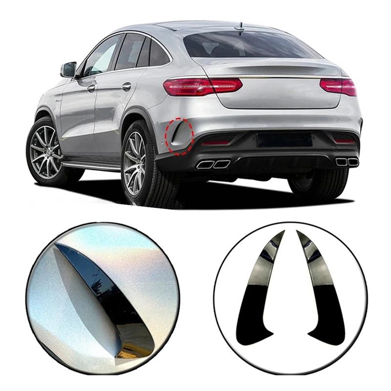Rear Bumper Spoiler Air Vent Trim For Mercedes Benz GLE Coupe C292 GLE63S GLE400 GLE450 4MATIC AMG 2015-