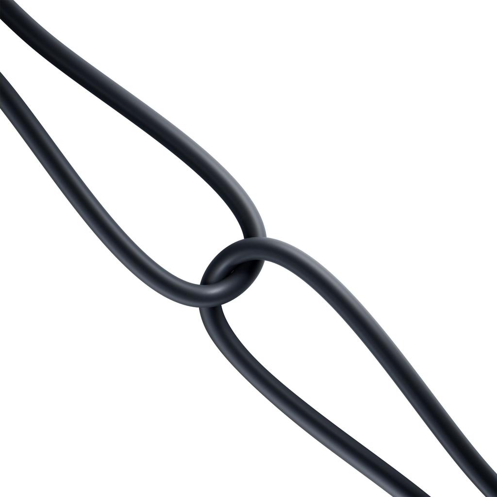 Accessories - 3Mk Hyper Cable 3In1 A/C To C/Micro/Lightning 1.5M Black