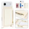 Crossbody Zipper Wallet Ring Holder Litchi Leather Phone Case