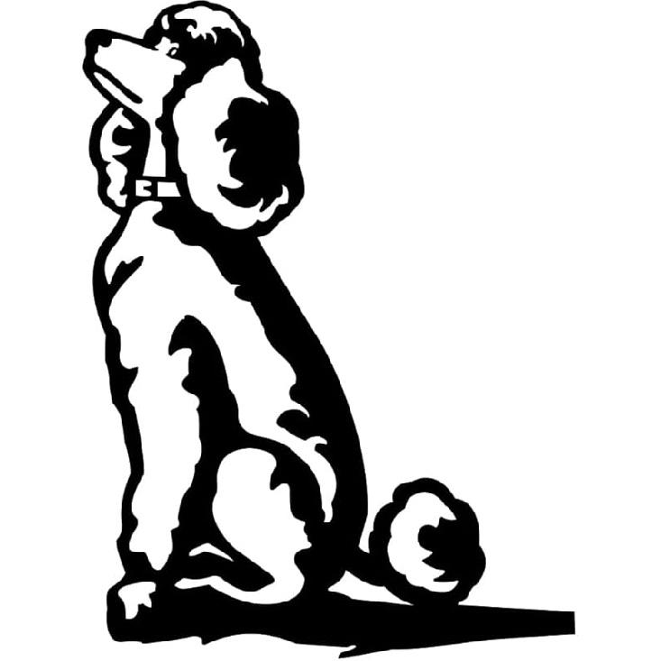 

Очаровательное украшение-колышек для собаки, для двора, сада, улицы, металлическое искусство, украшение-силуэт собаки, стальная статуэтка собаки, очаровательное украшение, подарок (Золотистый ретривер) Poodle