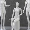 Minimalist Full-Body Female Mannequin for Clothing Display, Wedding Dresses, and Lingerie