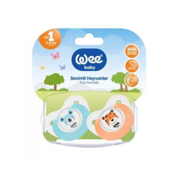 

Wee Baby - Соска Cute Animals - Синяя