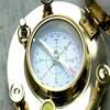 Nautical Brass Round Sundial Compass Working Directional Pocket Compass Gift