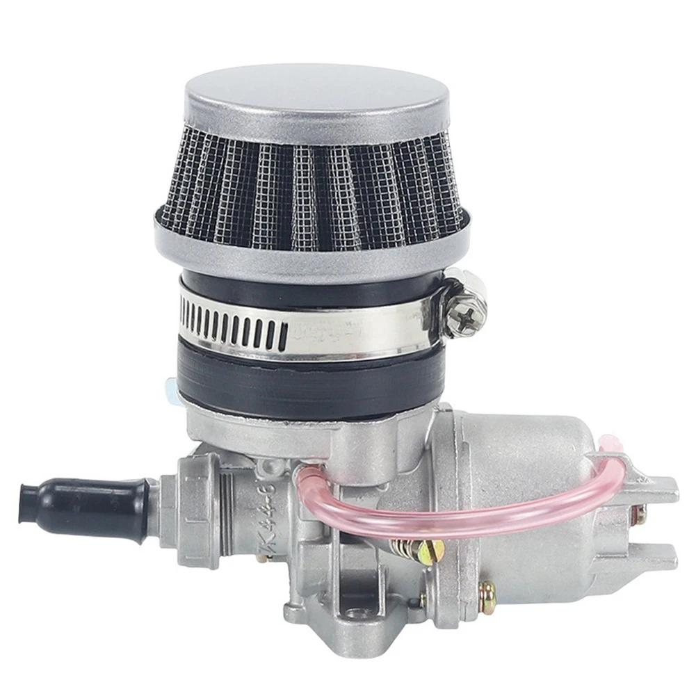 1 Pcs Carburettor Set With Air Filter For 2-Stroke 47cc-49cc Mini Motorcycles 13mm Motorcycle Part Accessories