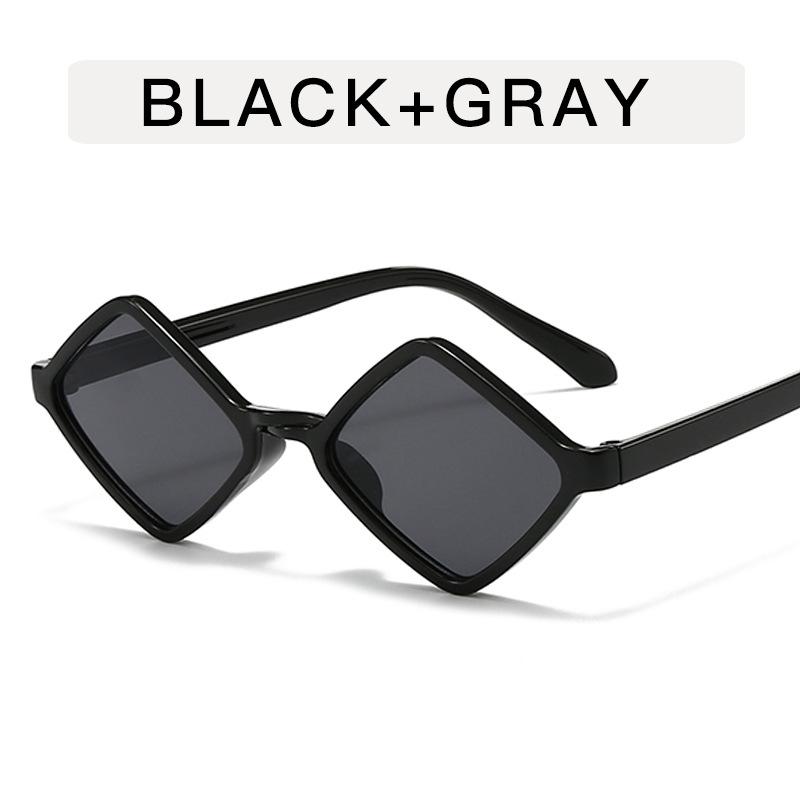 Rhombus Style Women's Sunglasses Fashion Trendy UV Protection Women's Sun Glasses Travelling Hiking Man Sunglass