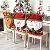 3Pack Christmas Chair Covers  Festive Dining Chair Slipcovers for Holiday Decor, Suitable for Home Restaurant Use Assorted Winter Character Designs