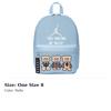 Jordan Polyester Backpack Unisex Blue DV5304-411(team378-yinhua x1)