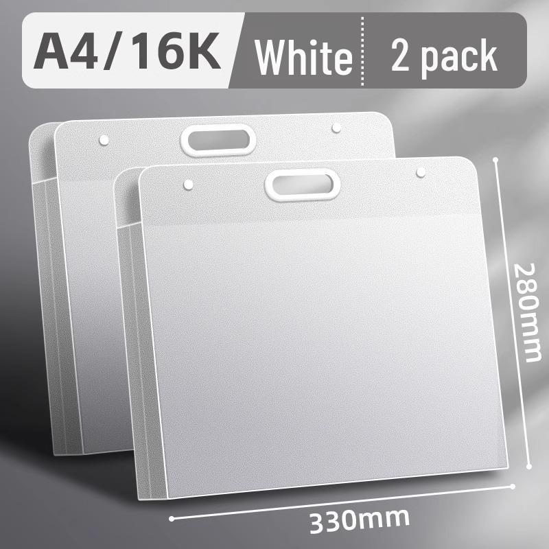 Art Portfolio Album: A3/A2/8K/4K Insert Type with 8 Storage Pockets for Children's Artwork