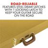Electric Guitar Hard Case Classic Series Wood for Strat/Tele, Tweed