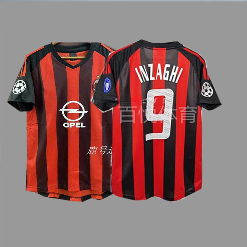 Maglia da calcio vintage Beckham Zidane Messi C Ronaldo maglia classica da campionato
