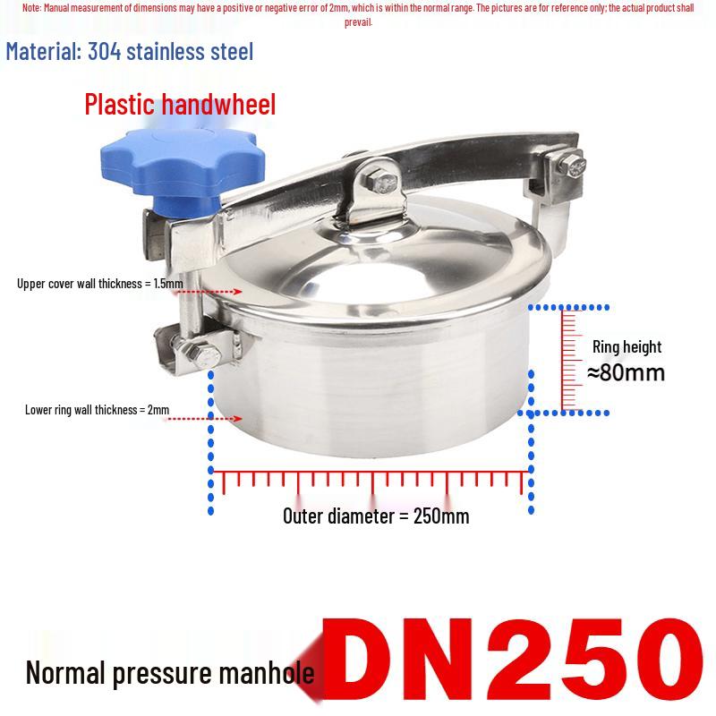 Stainless Steel Quick-Opening Manhole Cover
