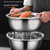 304 Stainless Steel Multifunction Strainer Bowl