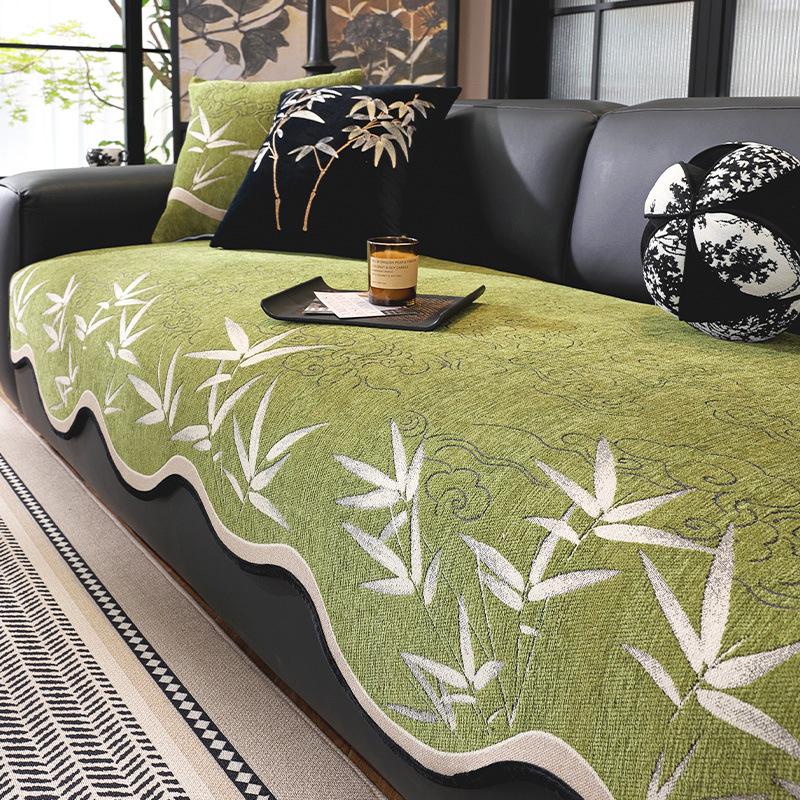 

Средневековая подушка для дивана из шенилла особой формы, универсальная для всех сезонов, легкая роскошь, нескользящая, новый чехол для подушки сиденья неправильной формы 70*70cm