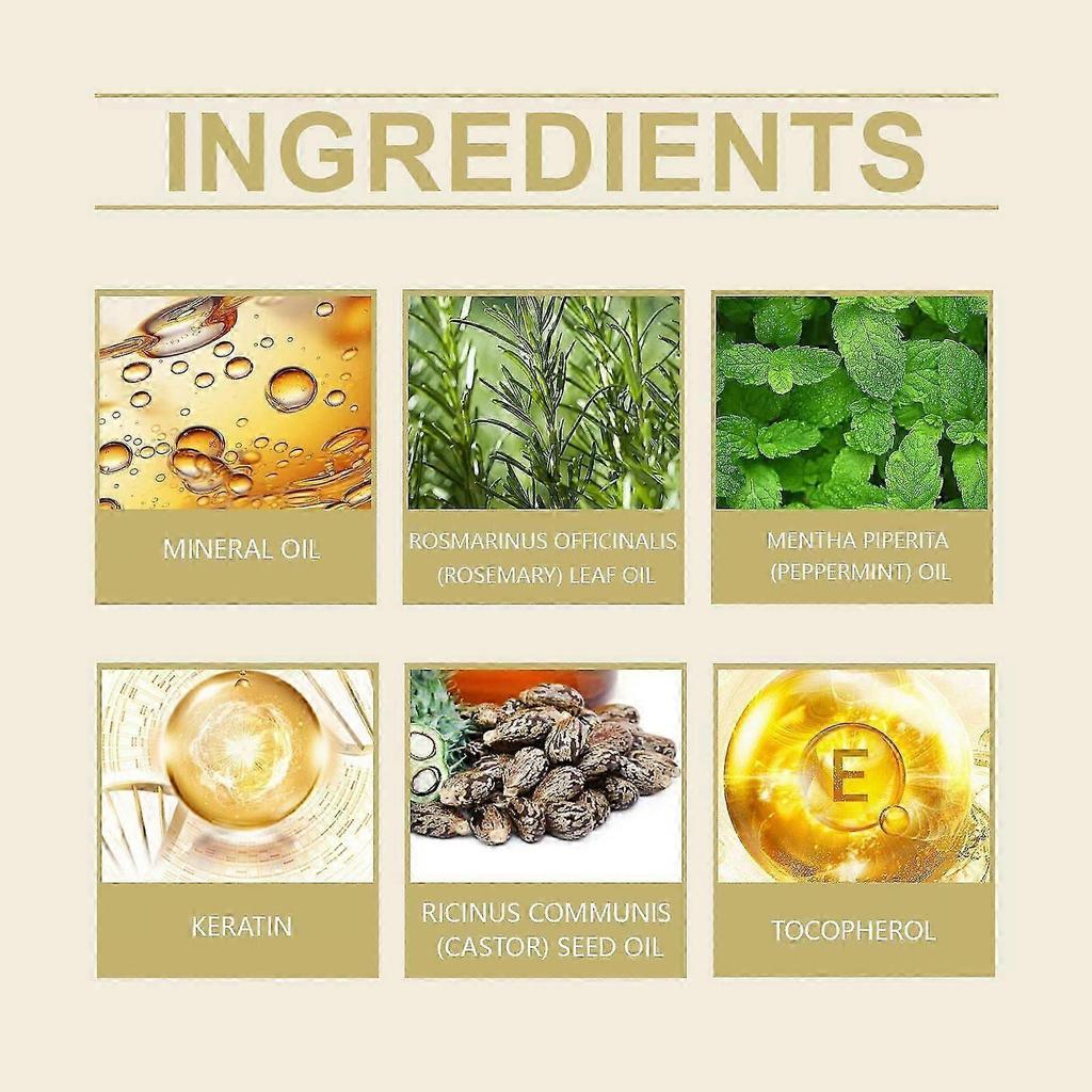 Rosemary Mint Hair Serum for Frizz Control, Shine & Nourishment - Easy Daily Use