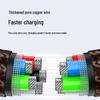 100W Dual Type-C Fast Charging Cable, 6A C-to-C for Huawei, Apple, Universal Mobile Use