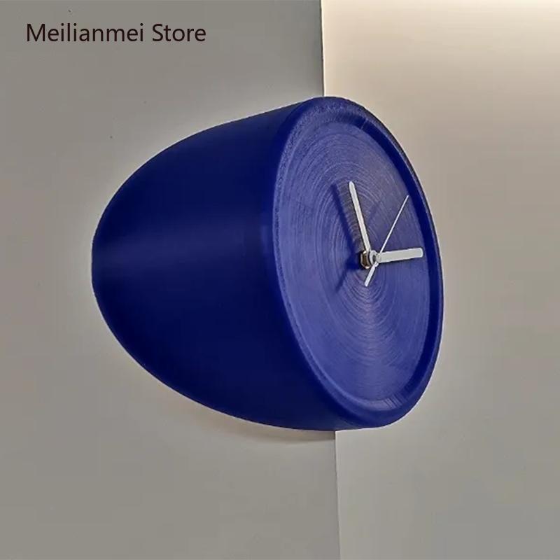 Corner Clocks Creative Wall Clocks Minimalism Clock Watch Design Living Room Clock Modern Home Aesthetic Decoration Accessories