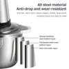 Electric Meat Grinder 3L L Household Capacity Stainless Steel 2 Gears 250W High Power Kitchen
