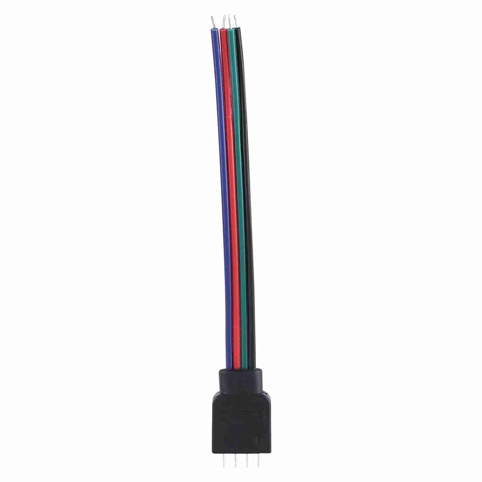 

20pcs 4 Pin Cable Connector Wires for 5050 3528 3014 RGB LED Strip Lights 10cm Length Male