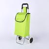 Portable Folding Shopping Cart with Stair-Climbing Wheels and Pull Handle