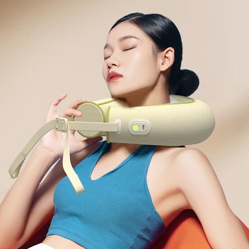 Hezheng HZ-J2 U-shaped Neck Massager Pillow with Heat and Kneading CN Plug (adapter Included)