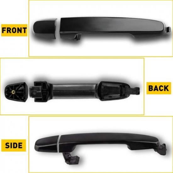 Exterior Door Handle 2003-2013 For Corolla Rear Toyota Left or Right Outer