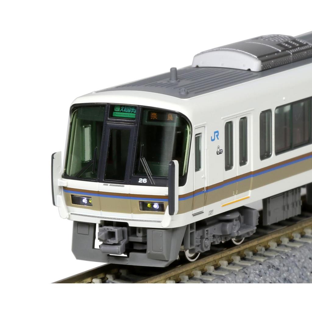 KATO N Gauge 221 Series Renewed Yamatoji Rapid Basic Set 4-Car Train Model 10-1491S - Electric Railway Toy