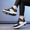 Inline Skate Shoes Children's Roller Skating Shoes 2 Wheel Charging Light Skating Shoes Flying Roller Sports Wheel Sneaker