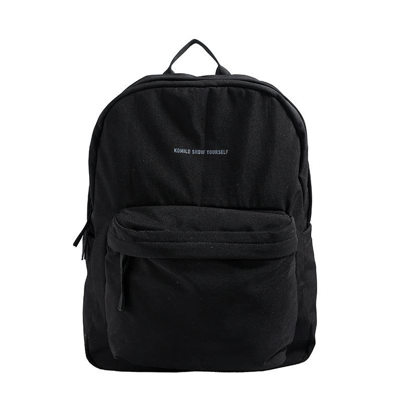 Schoolbag for Women Simple Travel Versatile Ins Commuting Backpack College Style Junior High School Students Lightweight Large Capacity Backpack