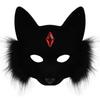 Funny Cat Face Masks Cosplay Half Face Mask Fancy Halloween Masquerade Mask  Theater