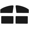 Ideamall Sunshades, Car Window Curtains with Magnetic Side Blocking, Set of 4