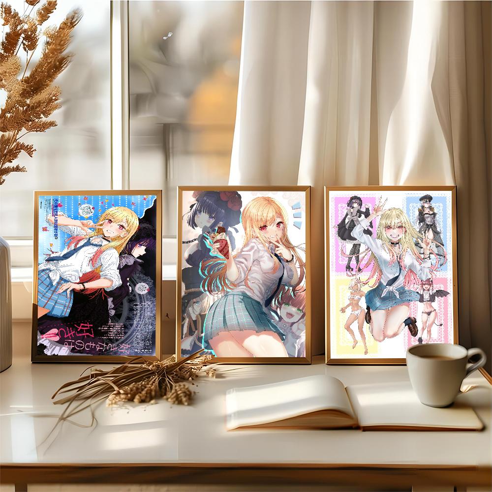 Japan Anime Marin Kitagawa Classic Vintage Posters Whitepaper Prints Posters Artwork Kawaii Room Decor