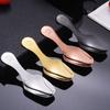 Thickened Stainless Steel Short Handle Scoop Oat Dessert Spoon Afternoon Tea Utensils Espresso Stirring Rod Children's Tableware