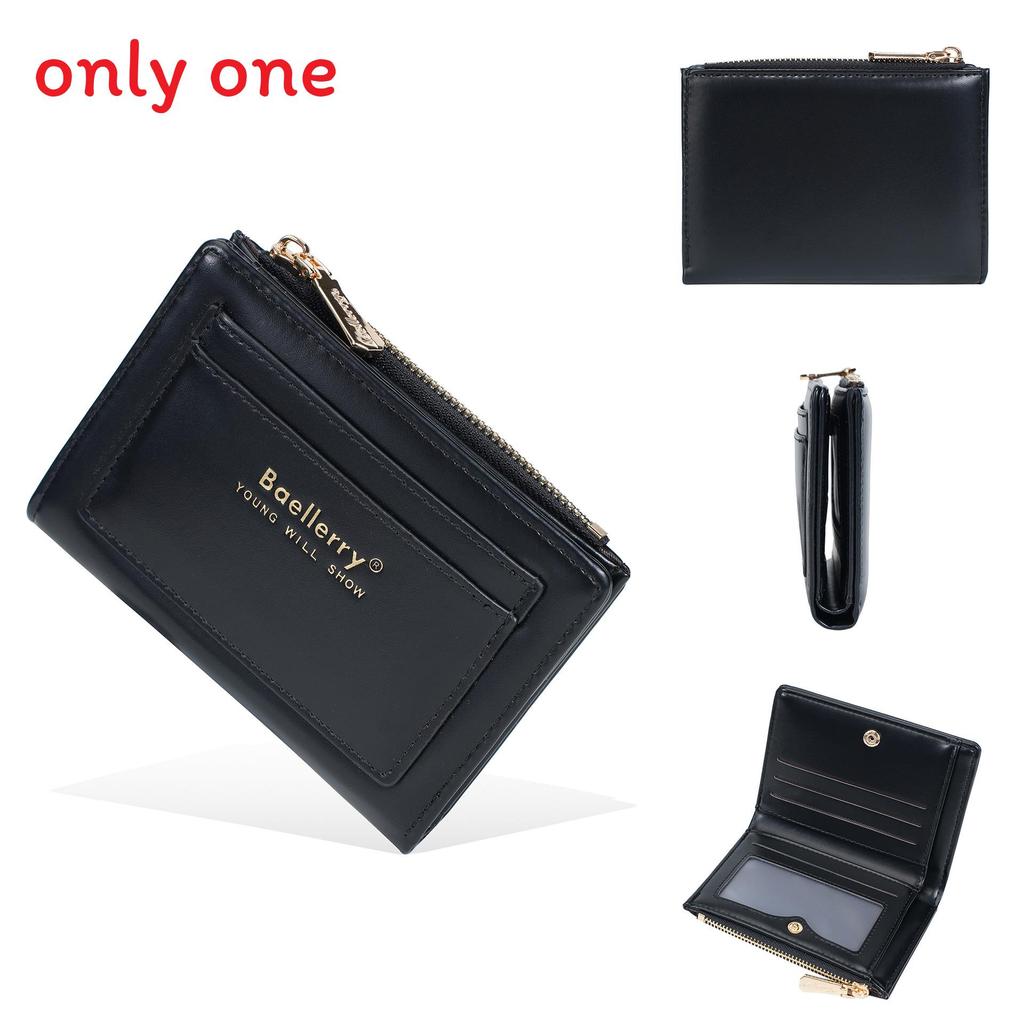 Womens Pu Wallet With Multi Card Slots And Zipper For Daily Use