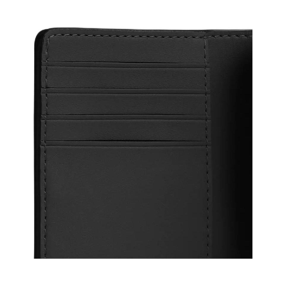 New COACH SignatureCanvas High Quality Leather Wallet Medium Size Women's Walnut Wood With Black Accents CW786-IMXAQ
