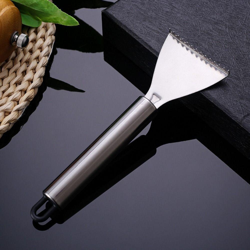 Smooth Handle Fish Scale Scraper Easy Maneuverability Seafood Tools  Kitchen Tools