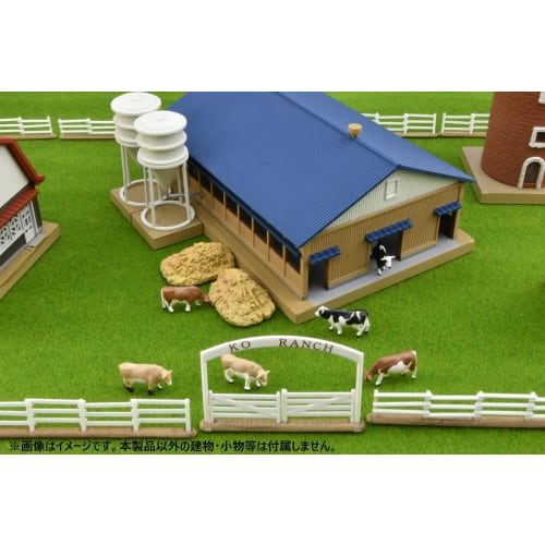 TOMYTEC Scenery Collection The Animal 109 Farm Cow Diorama Supplies